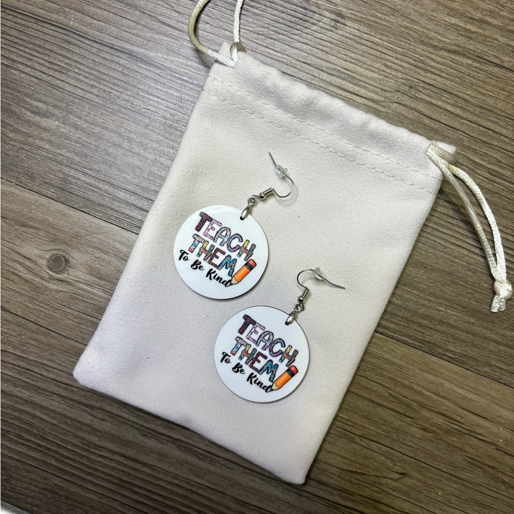 Teacher earrings